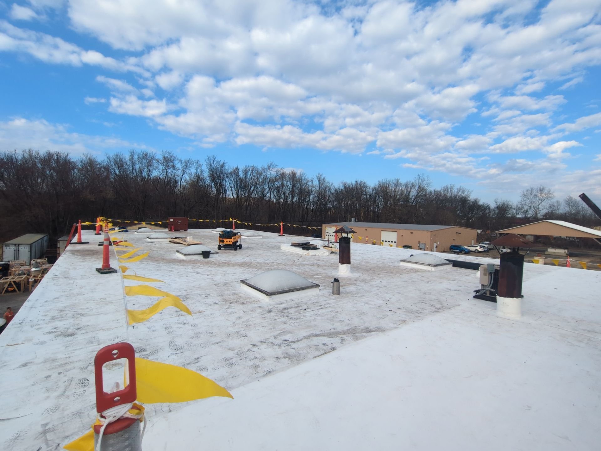 60-mil TPO roofing system