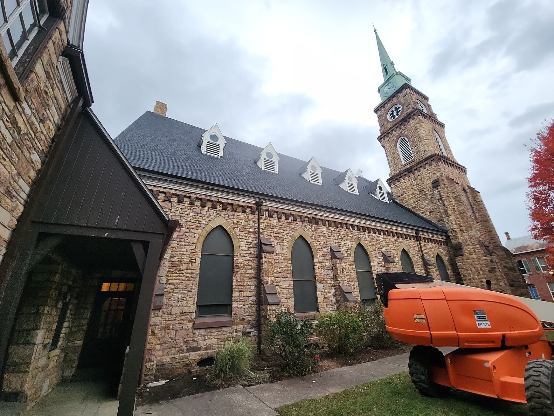 Histortic roof replacement in Milton PA