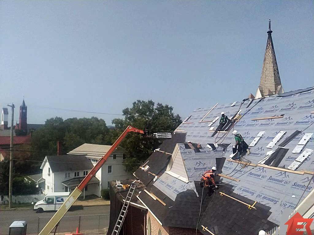 Mifflinburg United Methodist Church Roof Repair Project 3