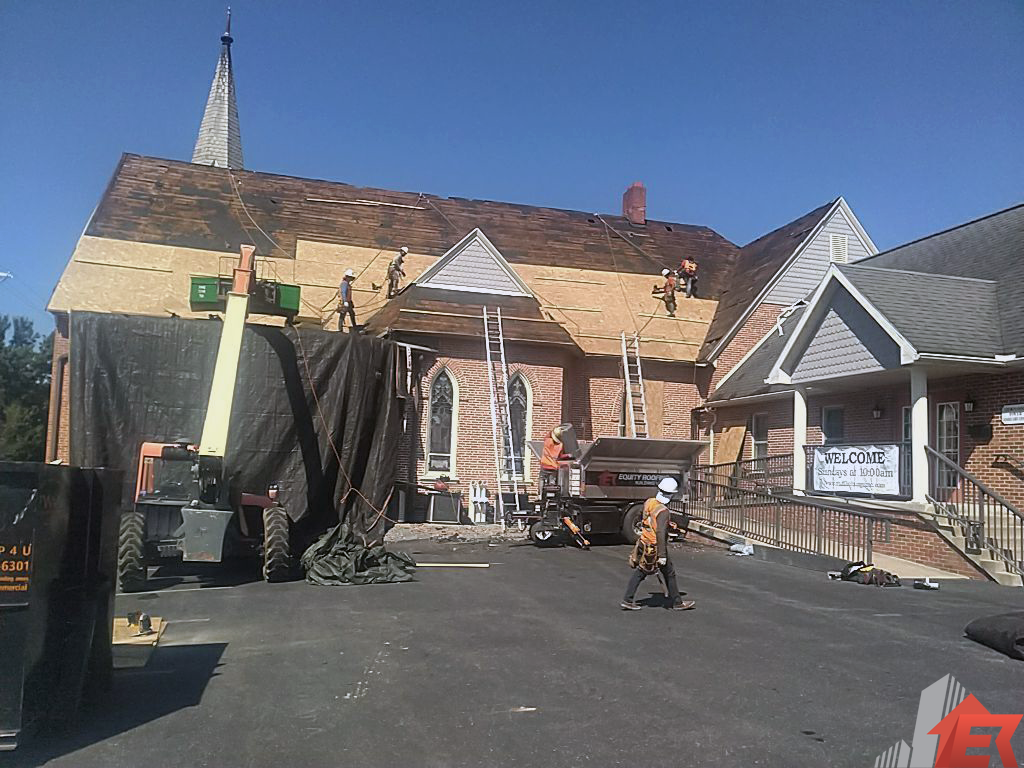 Mifflinburg United Methodist Church Roof Repair Project 4